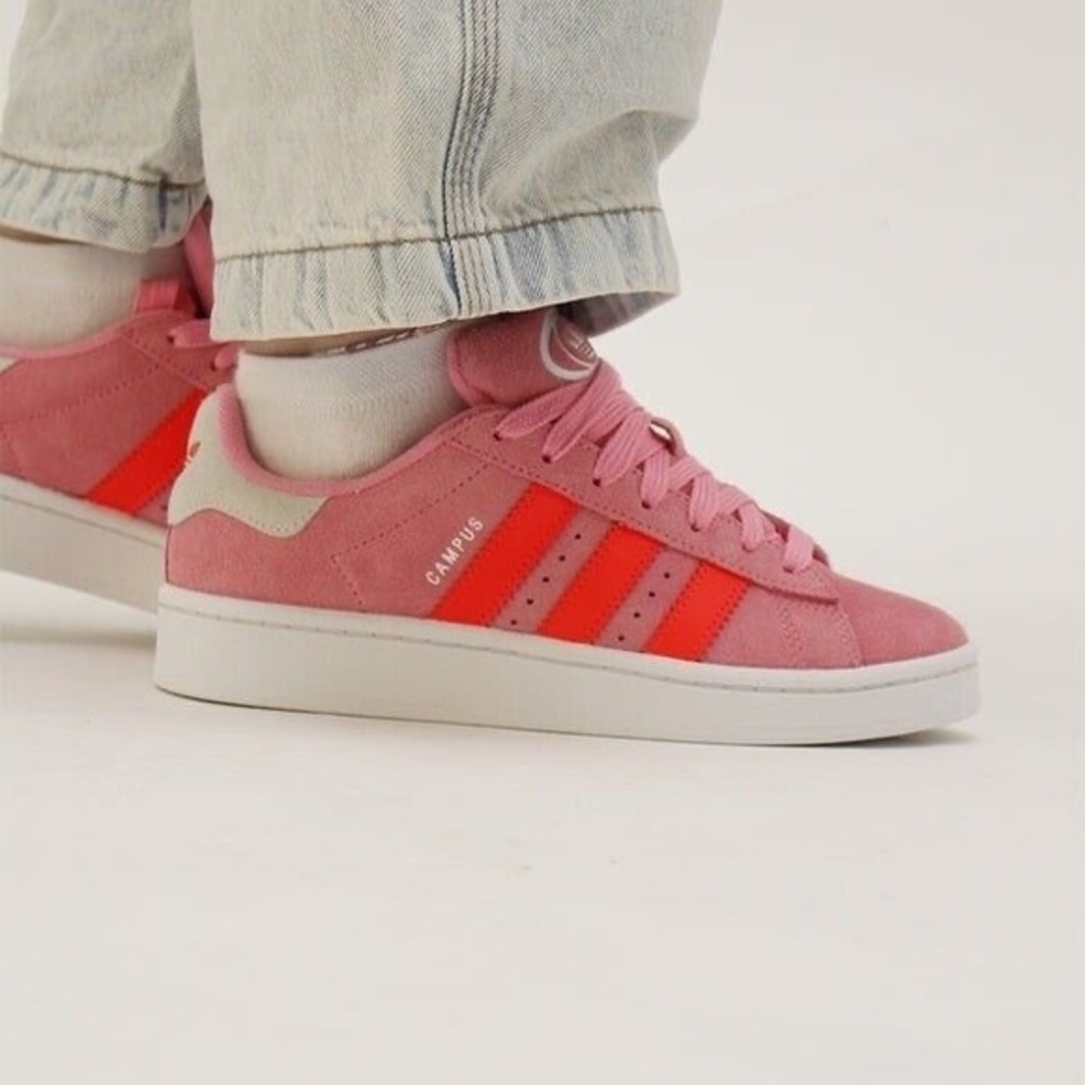 CAMPUS 00S UNISEX - Trainers - bliss pink solar red cloud white